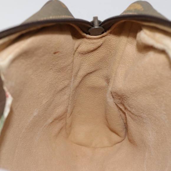 GUCCI GG Supreme Web Sherry Line Clutch Bag PVC Beige Red 89 01 012 Auth 90398 - Picture 11 of 16